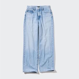 Uniqlo Light Blue Women's Flare & Wide Leg Jeans